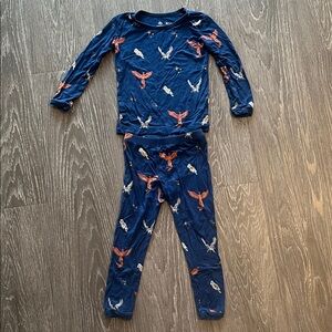 Kyte BABY Navy Pajama Set Harry Potter